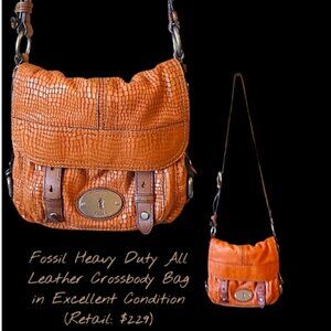 FOSSIL✨️Leather Shoulder or Crossbody Bag